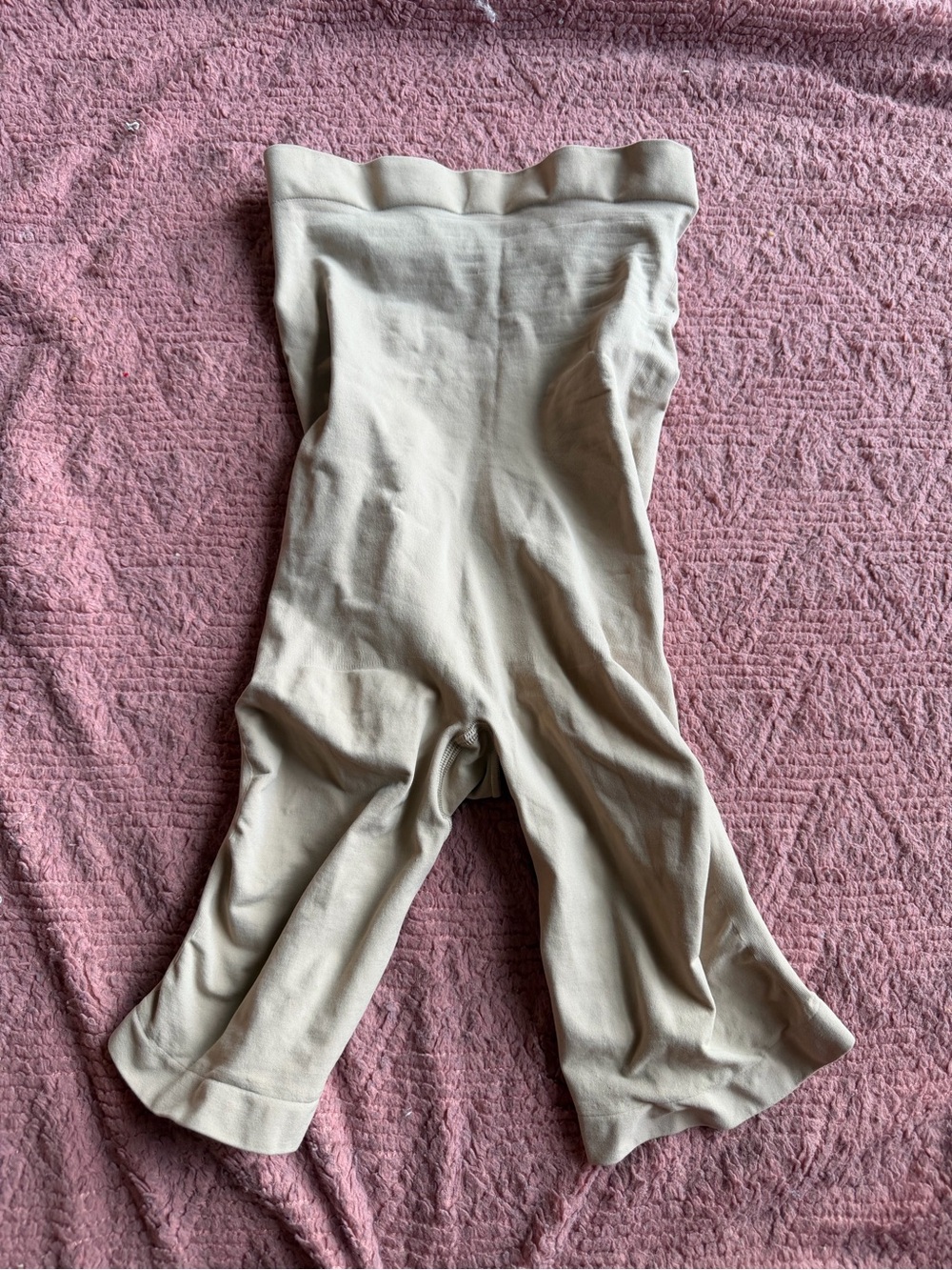 SKIMS Kids Cream Stretch Cotton Leggings